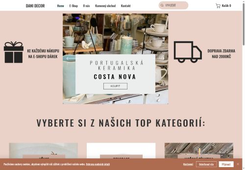 Zobrazit webové stránky Dani Decor
