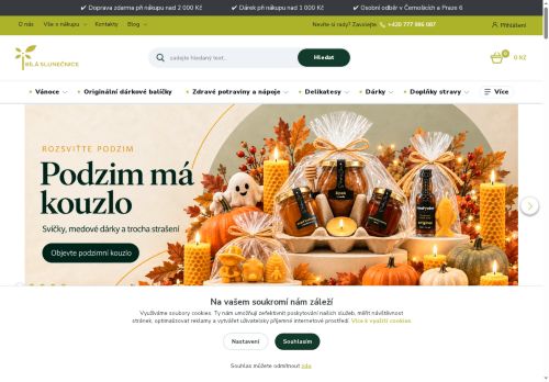 Zobrazit webové stránky Bílá Slunečnice - Markéta Helikarová