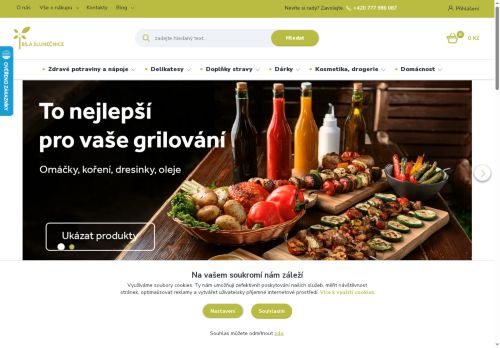Zobrazit webové stránky Bílá Slunečnice - Markéta Helikarová