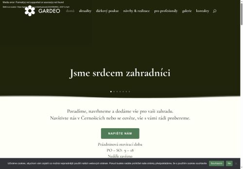 Zobrazit webové stránky Zahradnictví - GARDEO s.r.o.