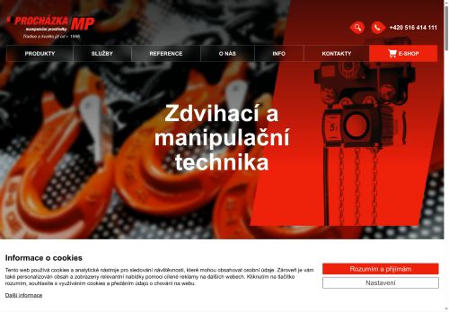 Zobrazit webové stránky Procházka MP s.r.o.