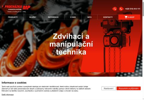 Zobrazit webové stránky Procházka MP s.r.o.