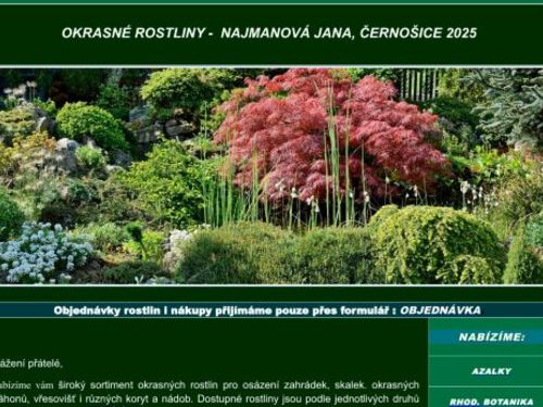 Ivan Najman - Okrasné rostliny