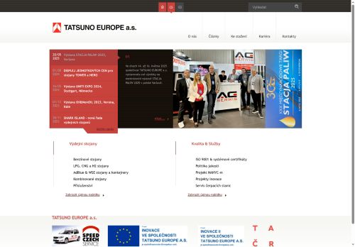 Zobrazit webové stránky Tatsuno Europe, a.s.