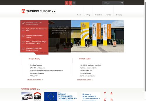 Zobrazit webové stránky Tatsuno Europe, a.s.