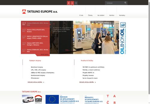 Zobrazit webové stránky Tatsuno Europe, a.s.