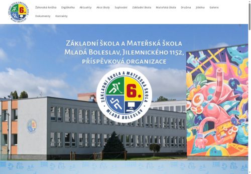 Webové stránky Základní škola a Mateřská škola Mladá Boleslav, Jilemnického 1152, příspěvková organizace, Mladá Boleslav