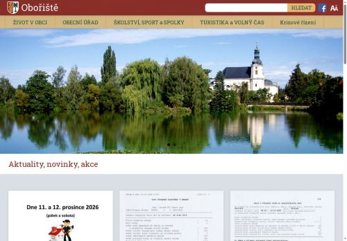 Zobrazit webové stránky Obecní úřad Obořiště