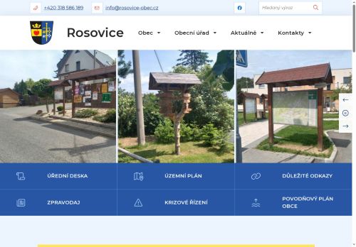Zobrazit webové stránky Obecní úřad Rosovice