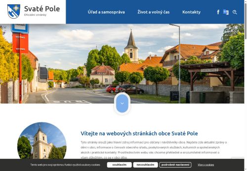 Zobrazit webové stránky Obecní úřad Svaté Pole