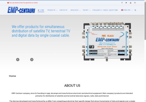 EMP - Centauri, společnost s ručením omezeným nabízí práci na pozici Techničtí a odborní pracovníci v oblasti vědy a techniky v obci Klatovy