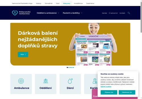 Rokycanská nemocnice, a.s. nabízí práci na pozici Instalatér v obci Rokycany