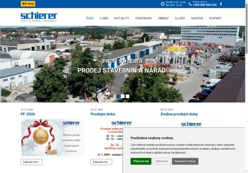 Profi Schierer s.r.o. nabízí práci na pozici Míchač fasádních barev, skladník v obci Plzeň