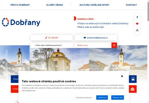 Město Dobřany nabízí práci na pozici referent/ka společné státní správy a samosprávy - PRÁVNÍK MĚSTA v obci Dobřany