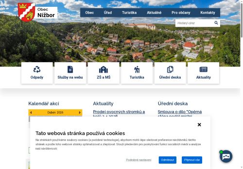 Zobrazit webové stránky Obecní úřad Nižbor
