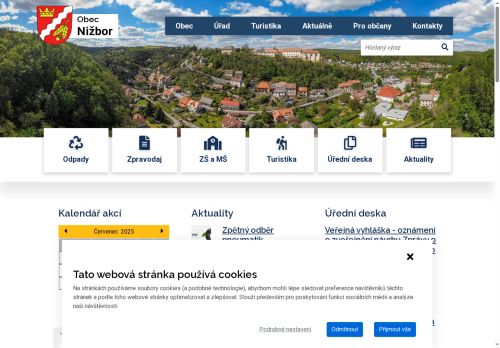 Zobrazit webové stránky Obecní úřad Nižbor