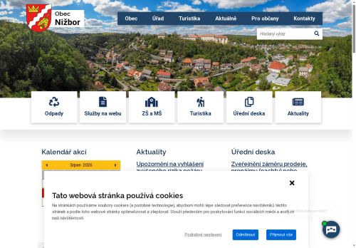 Zobrazit webové stránky Obecní úřad Nižbor
