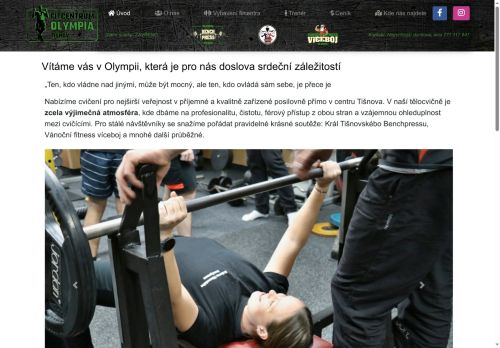 Zobrazit webové stránky Fitcentrum - Ing. Gabriel Greguš