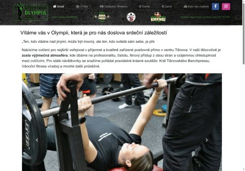 Zobrazit webové stránky Fitcentrum - Ing. Gabriel Greguš