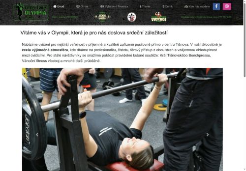 Zobrazit webové stránky Fitcentrum - Ing. Gabriel Greguš