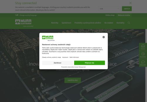 Murr CZ, s.r.o. nabízí práci na pozici operátor(-ka) v elektrovýrobě v obci Stod