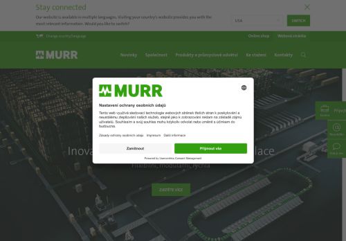 Murr CZ, s.r.o. nabízí práci na pozici operátor(-ka) v elektrovýrobě v obci Stod