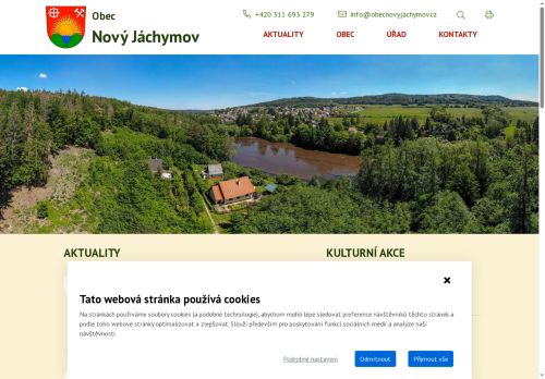 Zobrazit webové stránky Obecní úřad Nový Jáchymov