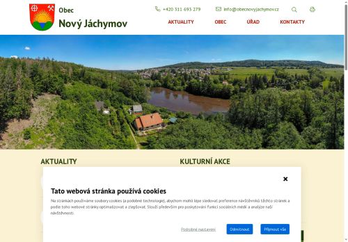 Zobrazit webové stránky Obecní úřad Nový Jáchymov