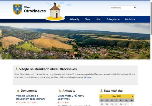 Zobrazit webové stránky Obecní úřad Otročiněves