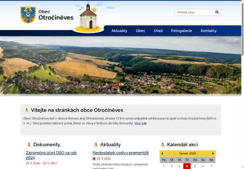 Zobrazit webové stránky Obecní úřad Otročiněves
