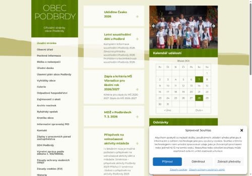 Zobrazit webové stránky Obecní úřad Podbrdy