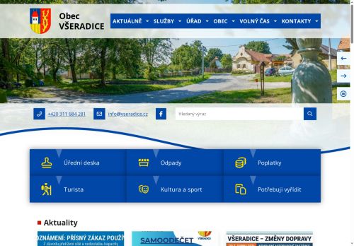 Zobrazit webové stránky Obecní úřad Všeradice