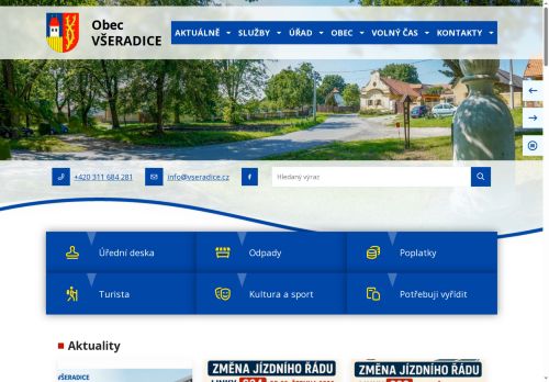 Zobrazit webové stránky Obecní úřad Všeradice