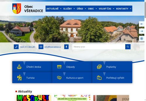 Zobrazit webové stránky Obecní úřad Všeradice