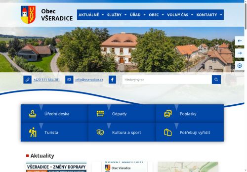 Zobrazit webové stránky Obecní úřad Všeradice