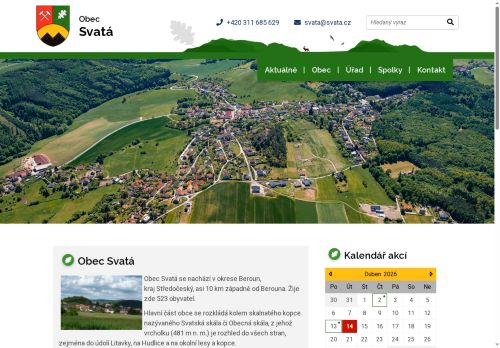 Zobrazit webové stránky Obecní úřad Svatá