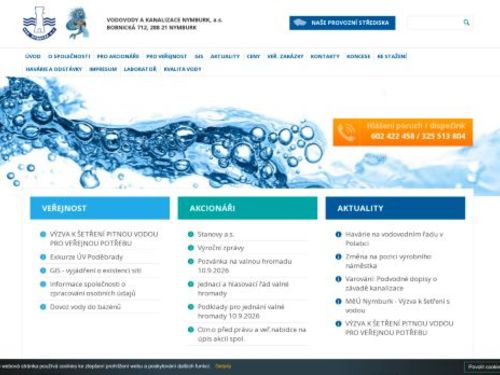 Vodovody a kanalizace Nymburk, a.s.