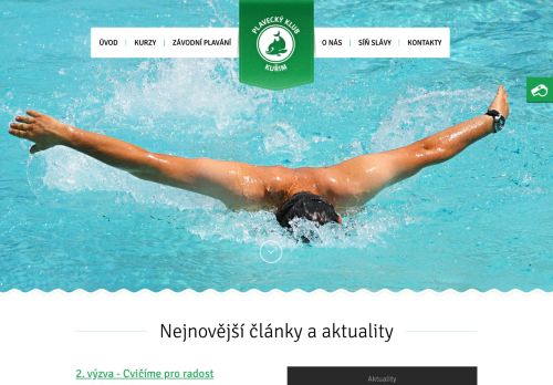 Zobrazit webové stránky Plavecký klub Kuřim o.s. 
