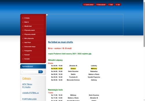 Zobrazit webové stránky SK Drásov