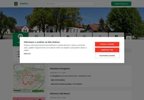 Zobrazit webové stránky Obecní úřad Vinařice
