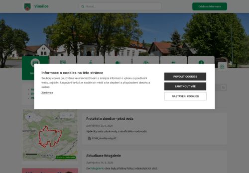 Zobrazit webové stránky Obecní úřad Vinařice