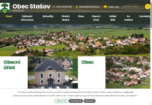 Zobrazit webové stránky Obecní úřad Stašov