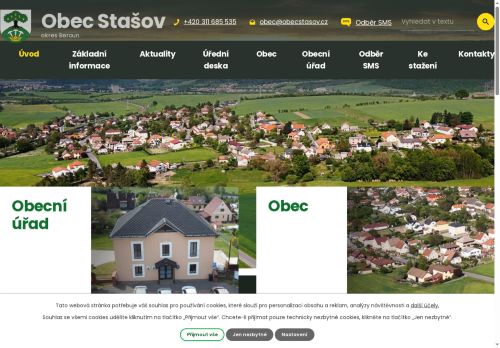 Zobrazit webové stránky Obecní úřad Stašov