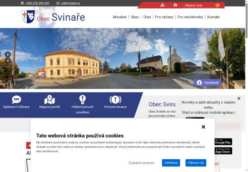 Zobrazit webové stránky Obecní úřad Svinaře