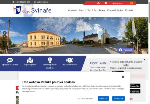 Zobrazit webové stránky Obecní úřad Svinaře