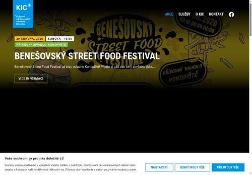 Zobrazit webové stránky Kulturní a informační centrum Benešov