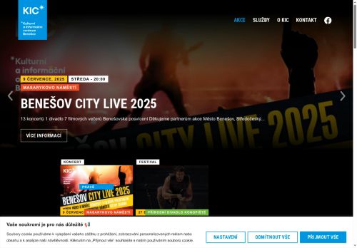 Zobrazit webové stránky Kulturní a informační centrum Benešov