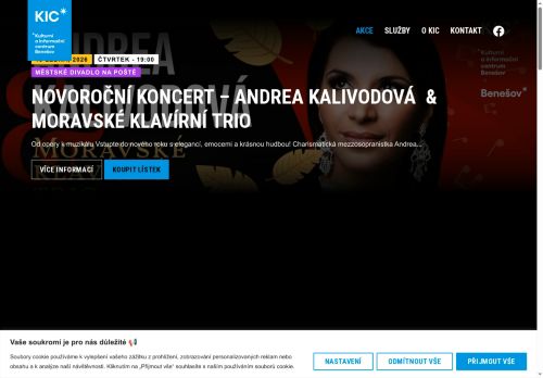 Zobrazit webové stránky Kulturní a informační centrum Benešov