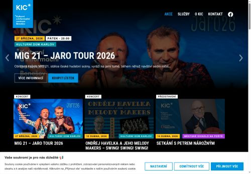Zobrazit webové stránky Kulturní a informační centrum Benešov