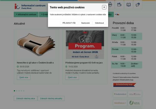 Zobrazit webové stránky Informační centrum Český Brod